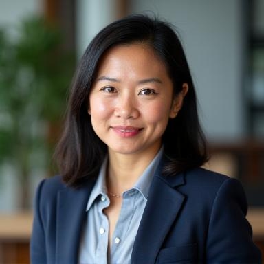 Professional headshot of Jane Tan, CEO