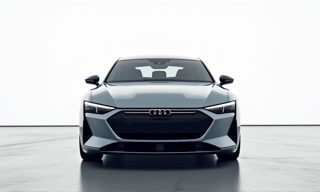 2021 Audi e-tron in a sleek, minimalist setting